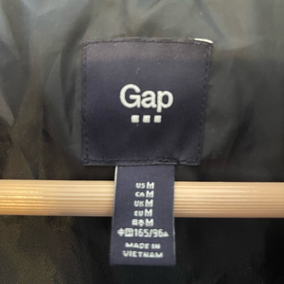 NWOT GAP Warmest Vest Marine Blue Dot | Medium - Picture 12 of 12